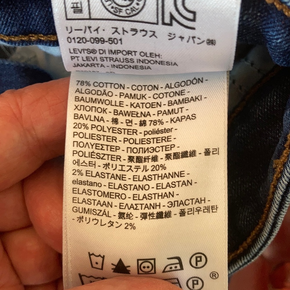 Levi’s Mid Rise Skinny - Picture 6 of 7